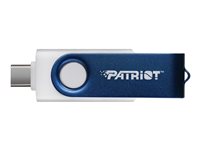 Patriot Lifestyle Xporter X550 512GB USB 3.2 Gen 1 / USB-C Blå Hvid