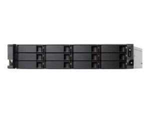 Qnap Ts-h1283xu-rp Nas Stativ (2u) Ethernet Lan Sort, Grå E-2236