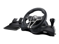 Ready2Gaming Hurricane Wheel Pro - Sæt med rat, pedaler og håndtag til gearskifte - kablet - for PC, Sony PlayStation 3, Sony PlayStation 4, Nintendo Switch