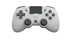 Retrofight Mantis Trådløs Controller - Bluetooth, Kompatibel med PS4 og PC - Grå