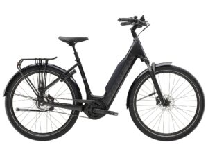 Trek District+ 4 Lowstep elcykel 725wh i sort (lav indstigning)-M