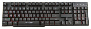 Varr VG4IN1 Gaming Sæt, Mus, Musemåtte, Tastatur & Headset - RGB, 3200 DPI, USB-A