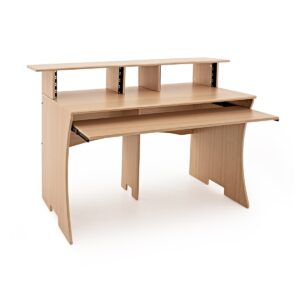 3-etages Studiepult fra Gear4music 8U Naturlig