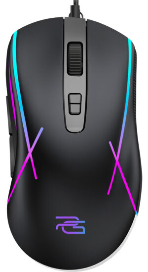 Proove Defiant Gaming Mus - 7 Knapper, USB-A - Sort