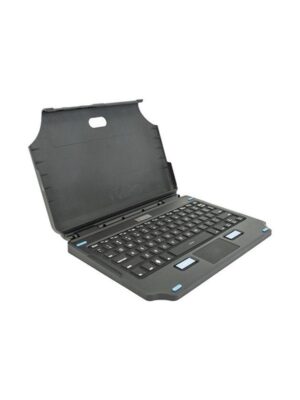 Gamber-Johnson LLC Gamber-Johnson 2-in-1 - keyboard and folio case (case) - attachable compact - with touchpad mouse buttons - QWERTY - UK Input Device - Tastatur & Folio sæt - Engelsk - UK - Sort