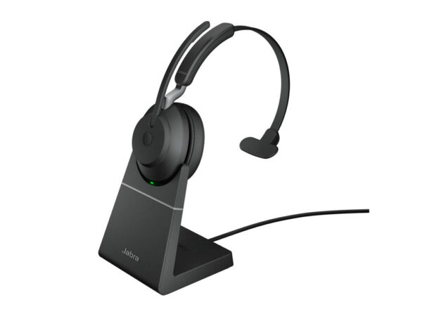 Headset Jabra Evolve2 65 MS Mono med Laderstander