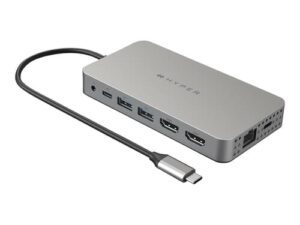 Hyper Hdm1h Dockingstation Usb 3.2 Gen 1 (3.1 Gen 1) Type-c Rustfrit Stål Usb 3.2 Gen 1 (3.1 Gen 1) Type-c