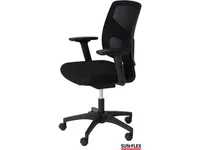 Kontorstol SUN-FLEX®OFFICECHAIR MESH, sort