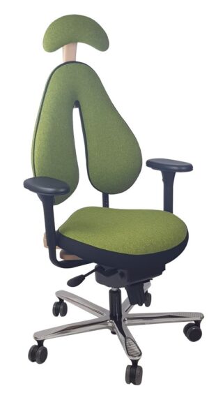 Popello M2 Ergonomisk Kontorstol med nakkestøtte