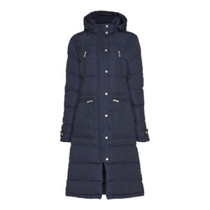 EQ Candice lang jakke marineblå (XXL)