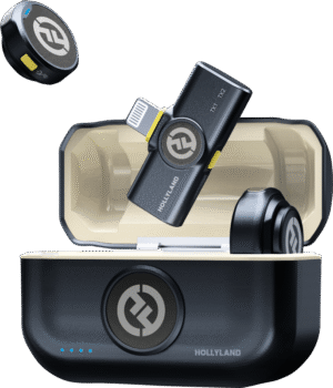 Hollyland - Lark M2 Lightning Trådløs Lavalier Mikrofon