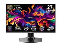MSI MPG 272URX 27" 3840 x 2160 (4K) HDMI DisplayPort USB-C 240Hz Pivot Skærm