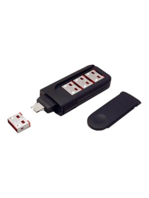 Roline USB Port Blocker Set. (Key + 4 Locks)