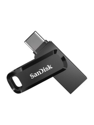 SANDISK Ultra Dual Drive Go - Sort - 256GB - USB Stick