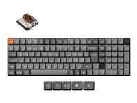 Keychron Tastatur Mekanisk RGB Trådløs Kablet Nordisk