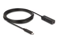 Delock USB Type-C forlængerkabel 3m Sort