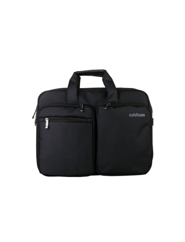 Computertaske 15,6" Addison Preston toploader – sort