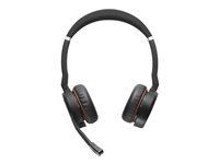 Jabra Evolve 75 SE UC Stereo Trådløs Høretelefoner Sort