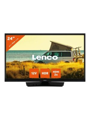 Lenco 24" Fladskærms TV LED 720p LED-2423BK