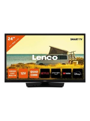 Lenco 24" Fladskærms TV LED 720p LED-2463BK