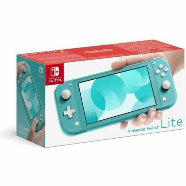Nintendo Switch Lite - 5,5" LCD, 32 GB, Wi‑Fi - turkisblå