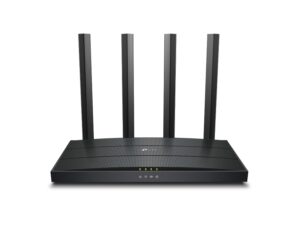 TP-Link Archer AX12, Wi-Fi 6 (802.11ax), Dual-band (2,4 GHz / 5 GHz), Ethernet LAN, Sort, Bordplade router