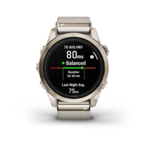 GARMIN - Epix Pro (Gen 2) smartwatch i soft gold m. meleret silikonerem