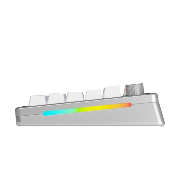 Gaming tastatur GLORIOUS GMMK 3 PRO 75% Wireless, sølv (US)