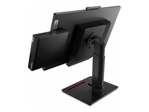 Lenovo ThinkCentre M80q Gen 4 12E9 - Lille Core i5 13400T / op til 4.4 GHz - RAM 16 GB - SSD 256 GB - TCG Opal Encryption 2, NVMe - UHD Graphics 730 - Gigabit Ethernet, IEEE 802.11ax (Wi-Fi 6E), Bluetooth 5.3 - Win 11 Pro - skærm: ingen - tastatur: nordisk (dansk/finsk/norsk/svensk) - sort - Lenovo TopSeller