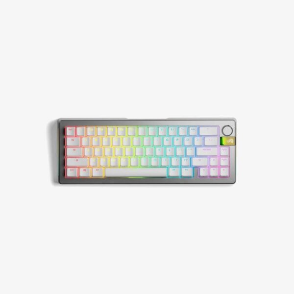 Tastatur til gaming GLORIOUS GMMK 3 PRO HE 65% Trådløst – Sølv (US)