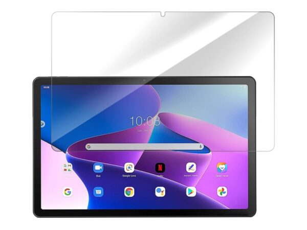 eSTUFF Titan Shield - Skærmbeskytter for tablet - glas - gennemsigtig - for Lenovo Tab M10 Plus (3rd Gen) ZAAJ, ZAAK, ZAAM, ZAAN, ZAAS, ZAAT
