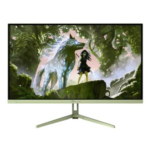 Arozzi Nova 27" gaming-skærm – 27" QHD IPS, 180 Hz, Grøn