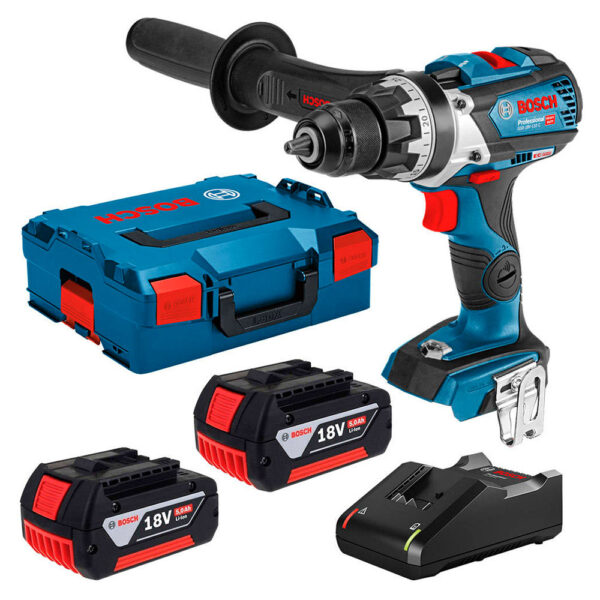 Bosch Professional GSR 18V-110 C Akku Bore-/Skruemaskine med Batteri + Oplader (18V)