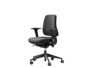 Canadian Ergo CE 01 kontorstol sort - ekskl. armlæn