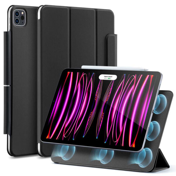 ESR Rebound Magnetic iPad Cover (Pro 12.9tm 2020/2021) Black