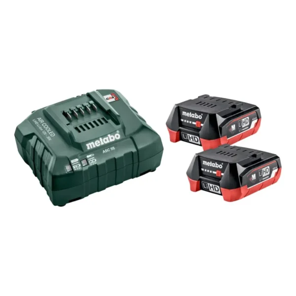 Metabo 4061792152373 - 685301000 Basissæt batterier med oplader