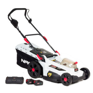 NAC LB36-43-2B40-S Akku Plæneklipper med Batteri + Oplader (18V)