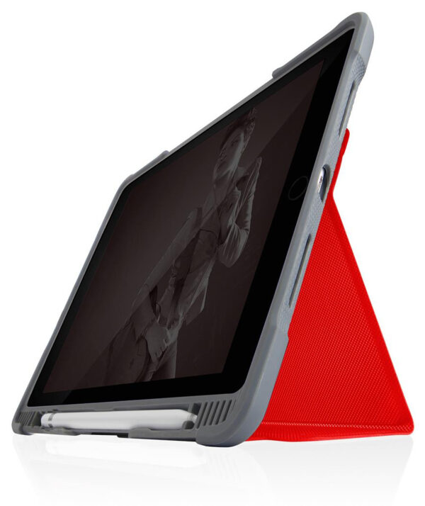 STM Dux Plus Duo iPad Cover til 10,2" - Rød (7./8./9. Gen)
