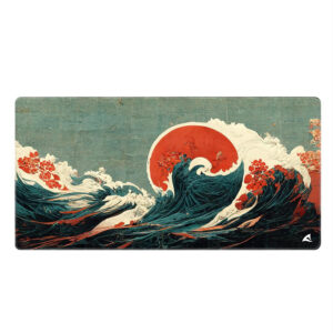 Sharkoon SKILLER SGP40 D2 Gaming Musemåtte - 1000x500mm - Teal/Flerfarvet