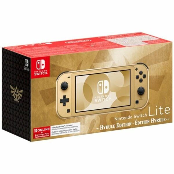 Spillekonsol Nintendo Switch Lite - Hyrule Edition, gylden