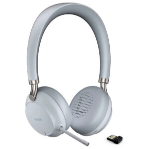 Yealink BH76 Headset med mikrofon (Bluetooth/USB-A) med dock - Grå