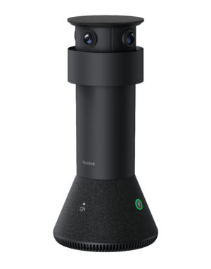 Yealink MTower Intelligens Kamera til Mødelokaler - 8MP, 322 Grader Synsfelt - Sort