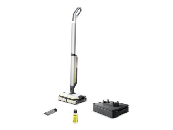 Kärcher FC 7 Cordless - Gulvrenser - stav - ledningsfri - hvid inkluderet oplader